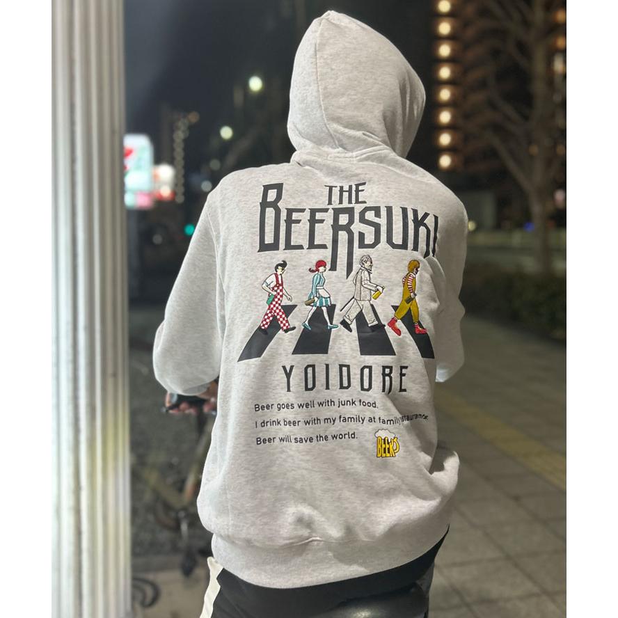 YOIDORE ヨイドレ ビールスキ パーカー メンズ レディース フード パーカ スウェットパーカー 秋 冬 秋冬 816609 | YOIDORE | 03
