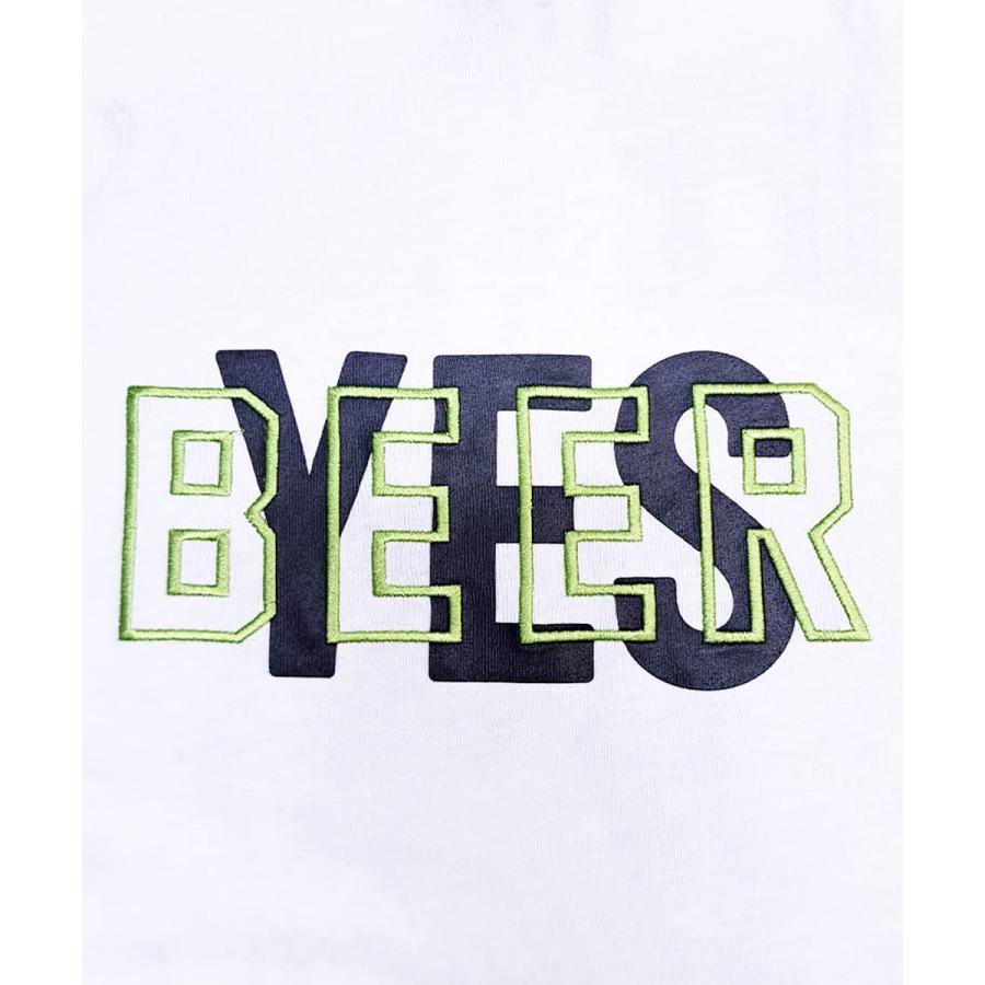 YOIDORE ヨイドレ ザ・ビールスキ TEE メンズ 半袖 Tシャツ 春夏 プリントTシャツ 刺繍 コットン100％ ビール 酒 お酒 カジュアル ストリート | YOIDORE | 06