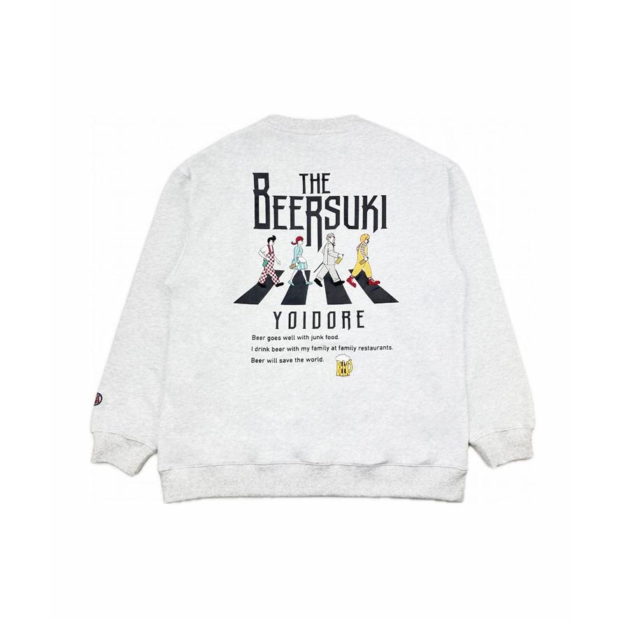 YOIDORE BEER SUKI クルーネックスウェット 835208 メンズ レディース トレーナー スウェット 秋 冬 秋冬 | YOIDORE | 04