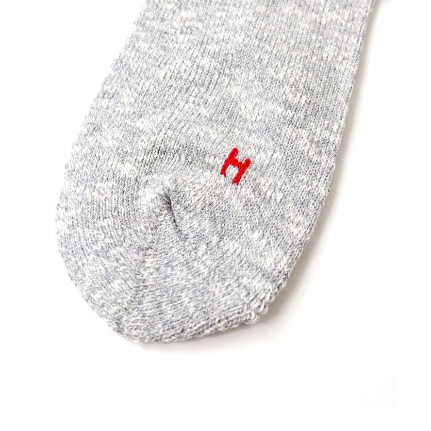 Healthknit ヘルスニット 3P ソックス スラブHマーク クウォーター 191-3621 靴下 メンズ クルーソックス 3足セット 秋 冬 秋冬 | Healthknit | 04