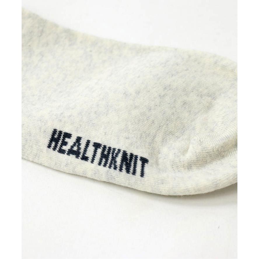 Healthknit ヘルスニット 2P ソックス フルパイル ロゴ 191-3699 靴下 メンズ  クルーソックス 2足セット 秋 冬 秋冬 | Healthknit | 03
