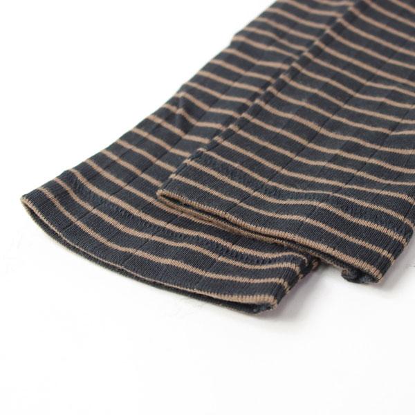 ヘルスニット パック tシャツ 長袖 Healthknit ベーシック ボーダーフライス クルーネック 長袖 Tシャツ 53002 | Healthknit | 07