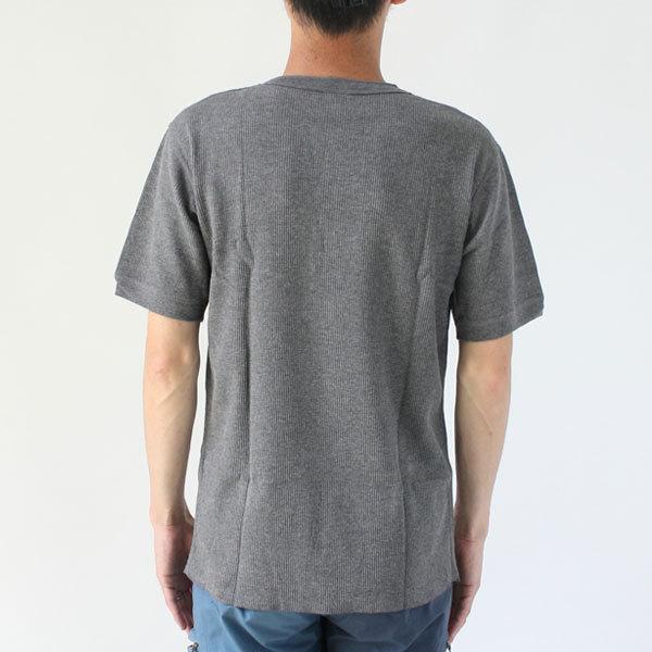 ヘルスニット ヘンリーネック Tシャツ 無地 メンズ Healthknit ベーシック ワッフル 601s | Healthknit | 13