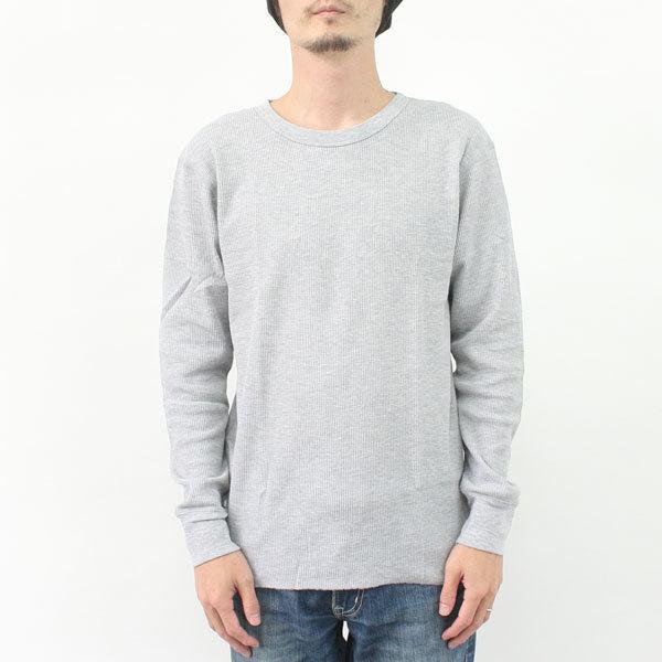 サーマル ロンt ヘルスニット サーマル クルーネック 602l 長袖 クルーネック ワッフル カットソー パック キャンプ キャンプ | Healthknit | 10