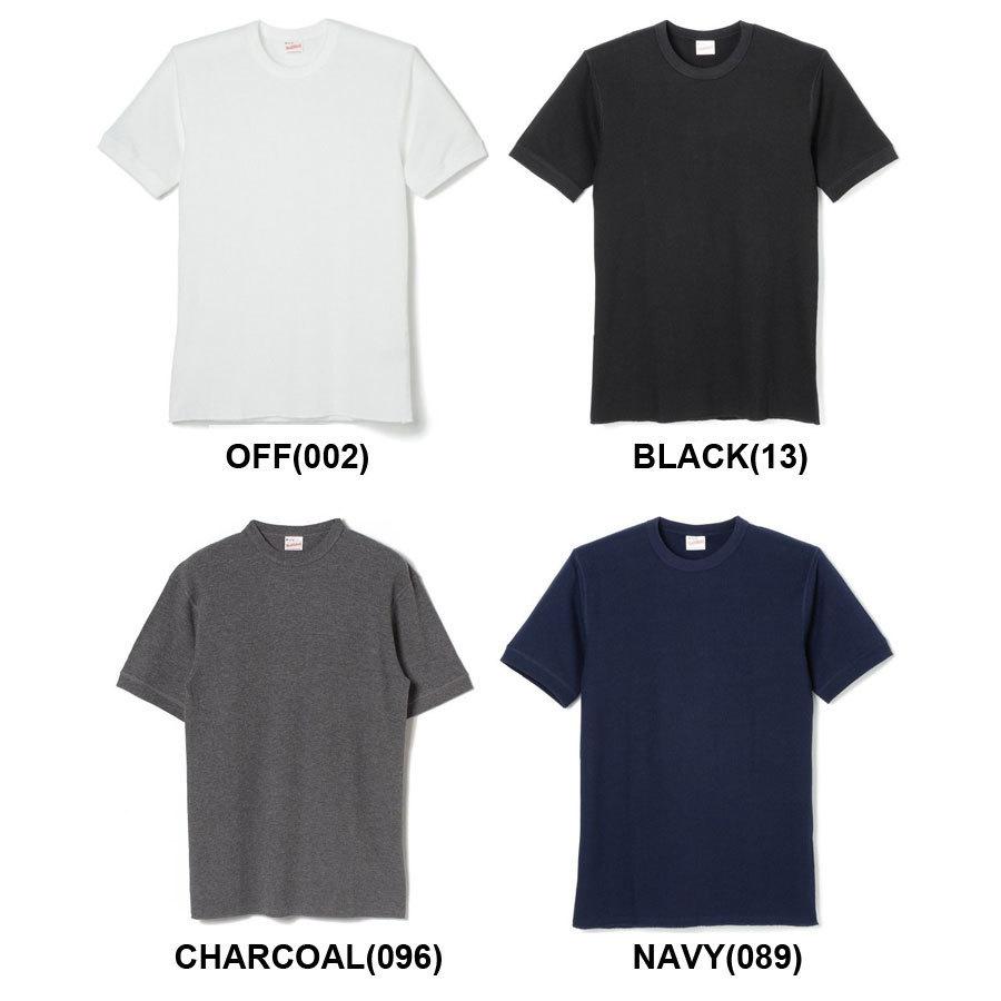 ヘルスニット Tシャツ 無地 メンズ レディース Healthknit ベーシック ワッフル クルーネック Tee キャンプ 山登り 登山 | Healthknit | 10