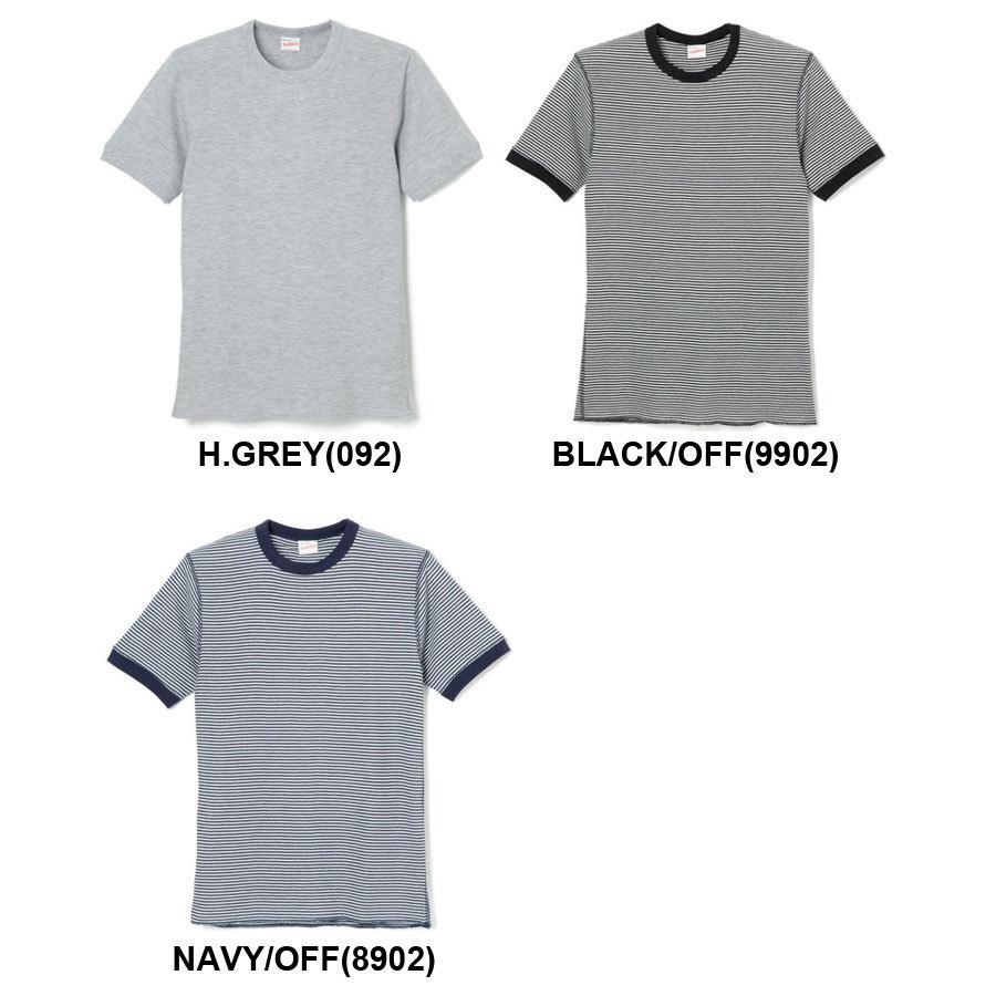 ヘルスニット Tシャツ 無地 メンズ レディース Healthknit ベーシック ワッフル クルーネック Tee キャンプ 山登り 登山 | Healthknit | 11