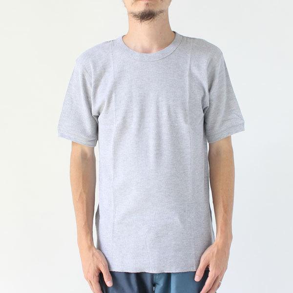 ヘルスニット Tシャツ 無地 メンズ レディース Healthknit ベーシック ワッフル クルーネック Tee キャンプ 山登り 登山 | Healthknit | 07