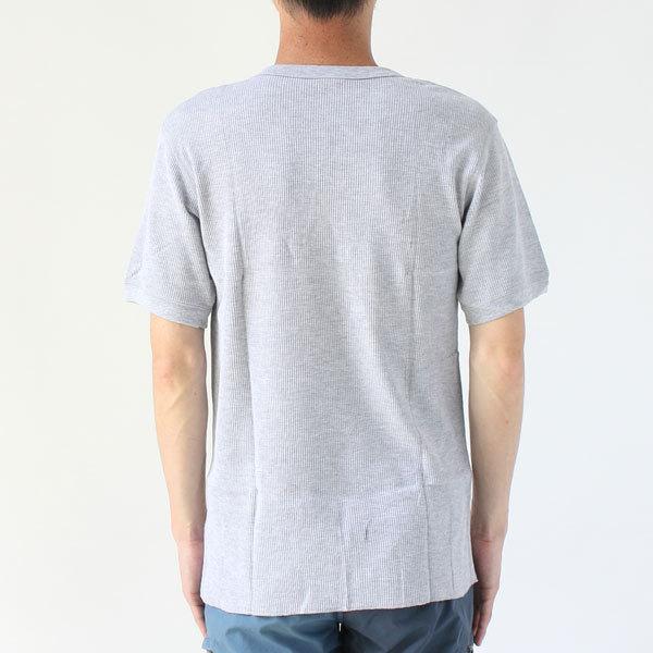 ヘルスニット Tシャツ 無地 メンズ レディース Healthknit ベーシック ワッフル クルーネック Tee キャンプ 山登り 登山 | Healthknit | 09