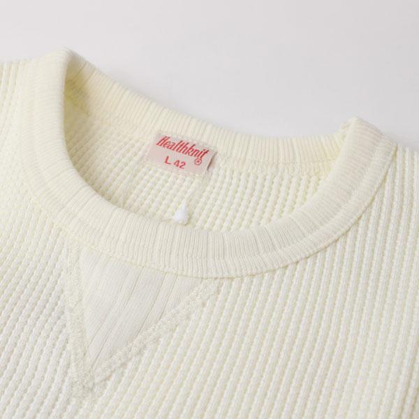 Healthknit（ヘルスニット） スーパーヘビーワッフル 長袖Tシャツ 993