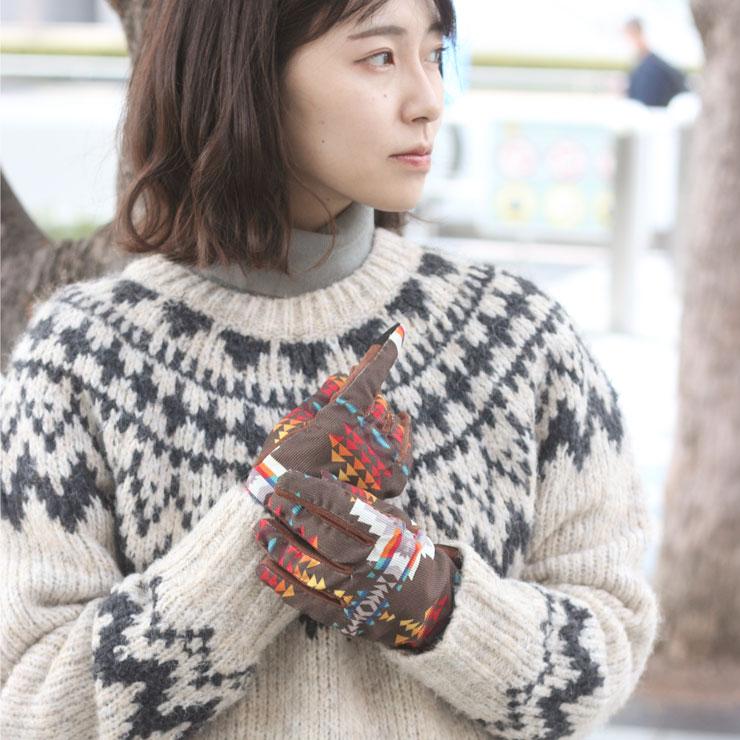 ペンドルトン PENDLETON 手袋 グローブ レディース コーデュロイ グローブ スマホ対応 メンズ レディース 防寒 タッチパネル対応 | PENDLETON | 03