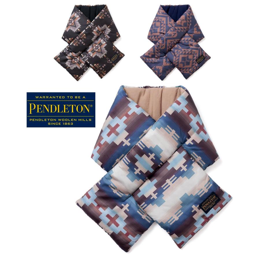 PENDLETON ペンドルトン ECOPET PUFFER MUFFLER エコペット パファーマフラー PDT-000-263044 中綿マフラー ネックウォーマー 防寒 暖かい アウトドア | PENDLETON