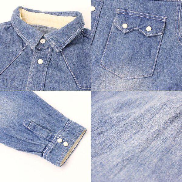 PROVKE デニムシャツ wjk reluxe シャツ ms5729-denim hook skipper shirt デニム