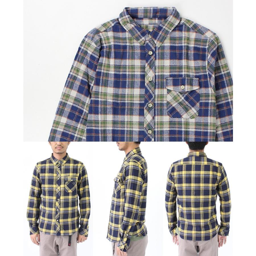 男性 メンズ mens 長袖シャツ Pgeek チェック ネルシャツ トップス チェック | protocol | 02