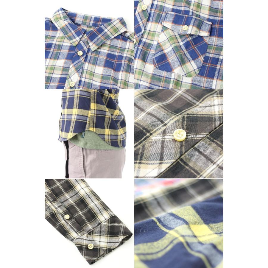 男性 メンズ mens 長袖シャツ Pgeek チェック ネルシャツ トップス チェック | protocol | 05