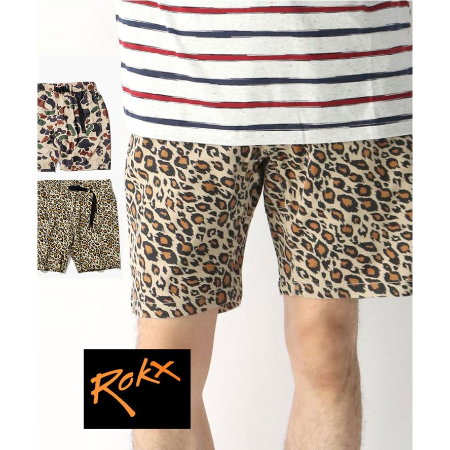 ROKX ロックス ショートパンツ メンズ 夏 カモフラ 迷彩 ハーフパンツ 短パン 軽量 ストレッチ 動きやすい アウトドア RXMS193028 | ROKX