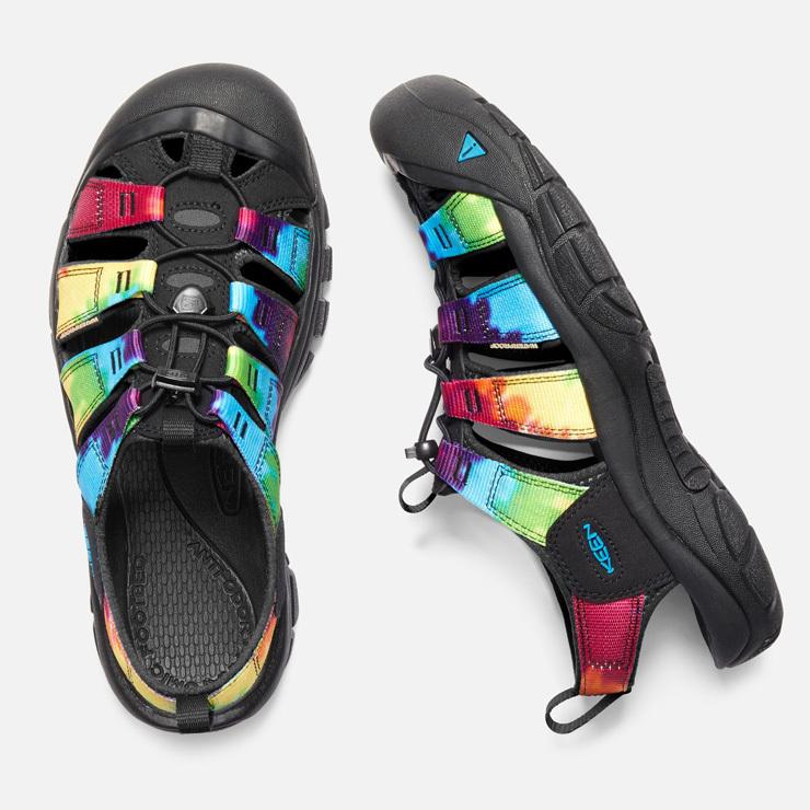 キーン サンダル メンズ KEEN NEWPORT RETRO スポーツ ブランド ストリート アウトドア 軽量 ニューポート レトロ タイダイ柄 1018804 | KEEN | 04