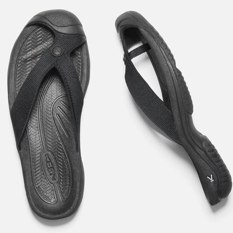 キーン サンダル メンズ KEEN ワイメア エイチツー TRIPLE BLACK/BLACK #1021157 大阪 取り扱い店 | KEEN | 03