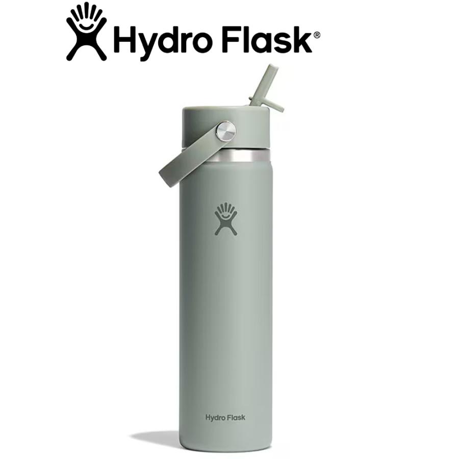 Hydro Flask ハイドロフラスク HYDRATION 24 oz Wide Mouth Flex Straw #890145 Agave | HYDRO FLASK