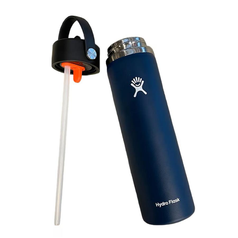 Hydro Flask ハイドロフラスク HYDRATION 24 oz Wide Mouth Flex Straw #890145 Black | HYDRO FLASK | 04