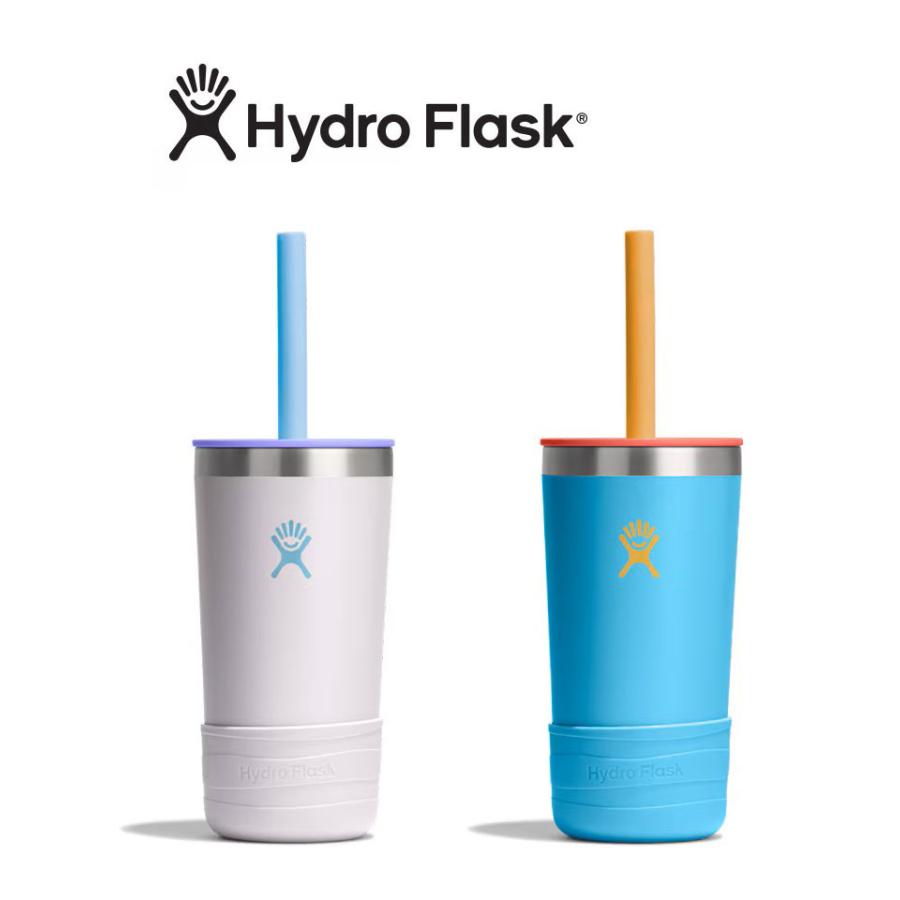 hydro flask 12oz ハイドロフラスク 354ml キッズタンブラー ストロー付き 子供用 水筒 保冷 真空断熱 | HYDRO FLASK