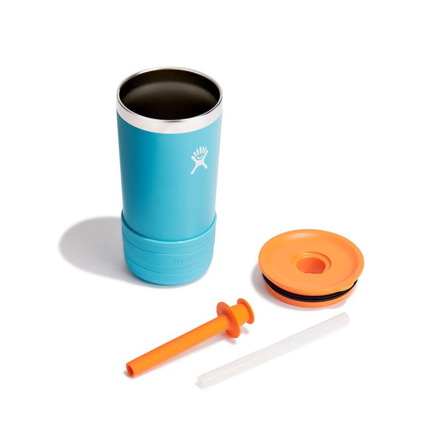 hydro flask 12oz ハイドロフラスク 354ml キッズタンブラー ストロー付き 子供用 水筒 保冷 真空断熱 | HYDRO FLASK | 05