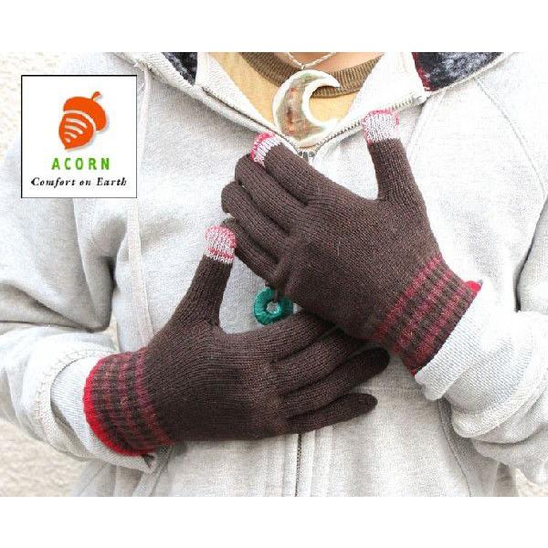 ACORN エイコーン Carys Tech Glove  ※スマホ対応 手袋/グローブ ニット スマホ対応 手袋 / タッチパネル対応 スマホ対応 / 返品・交換不可 |  | 04