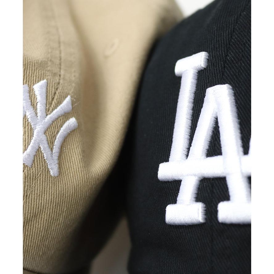 47ブランド キャップ CLEAN UP ローキャップ 帽子 LA ドジャース 刺繍ロゴ サイズ調整可能 小顔効果 ストリート系 カジュアル 人気 おしゃれ 野球帽 | 47 | 19