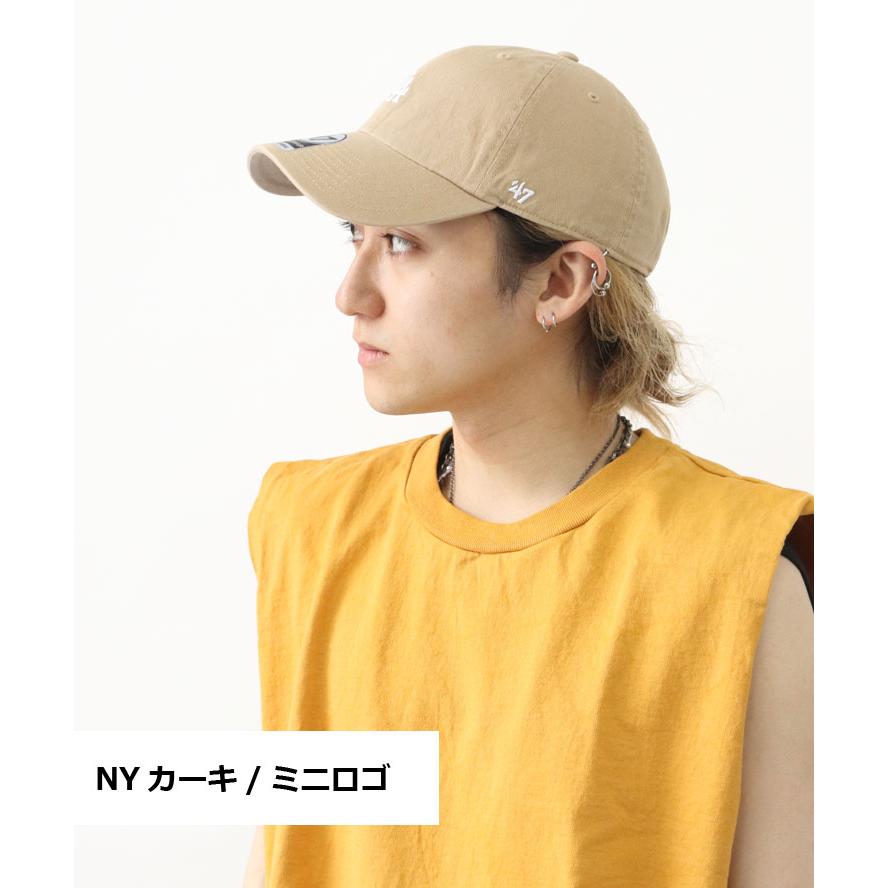 47ブランド キャップ CLEAN UP ローキャップ 帽子 LA ドジャース 刺繍ロゴ サイズ調整可能 小顔効果 ストリート系 カジュアル 人気 おしゃれ 野球帽 | 47 | 11