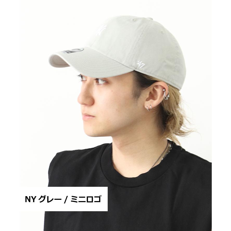 47ブランド キャップ CLEAN UP ローキャップ 帽子 LA ドジャース 刺繍ロゴ サイズ調整可能 小顔効果 ストリート系 カジュアル 人気 おしゃれ 野球帽 | 47 | 13