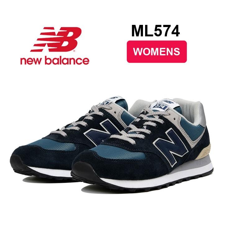 ニューバランス Ml574 レディース スニーカー Ml574 Ess New Balance ダークネイビー Srsml574ess Protocol 通販 Yahoo ショッピング