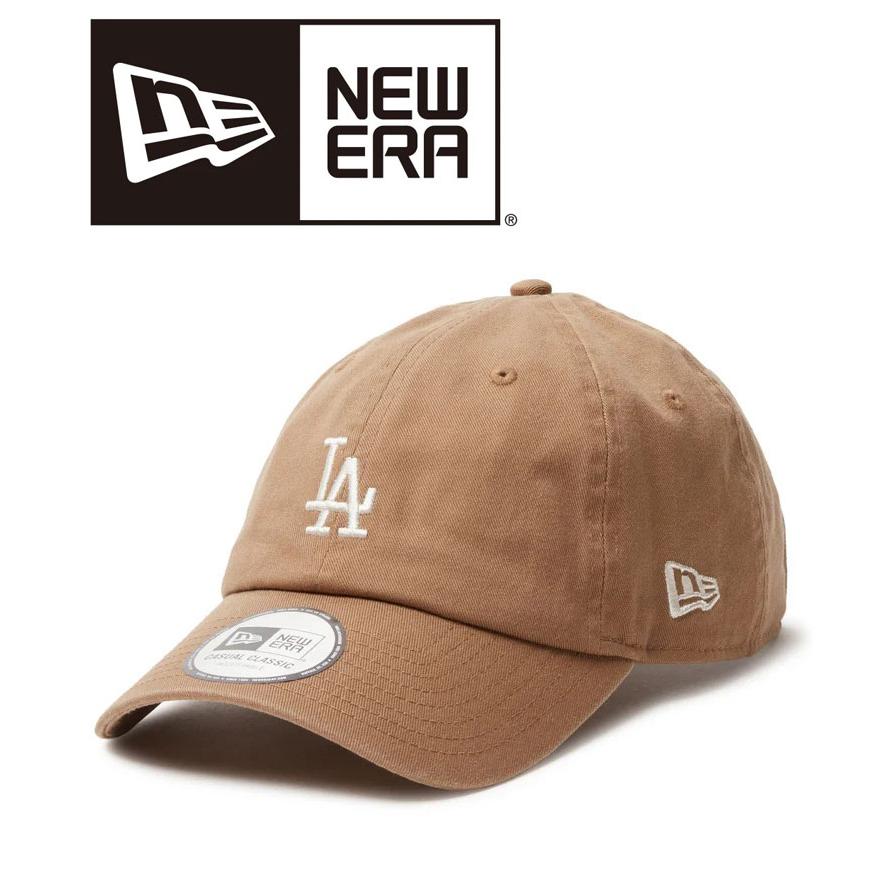 NEW ERA ニューエラ カジュアルクラシック MLB Casual Classic ロサンゼルス・ドジャース ミッドロゴ カーキ 14388455 | NEW ERA