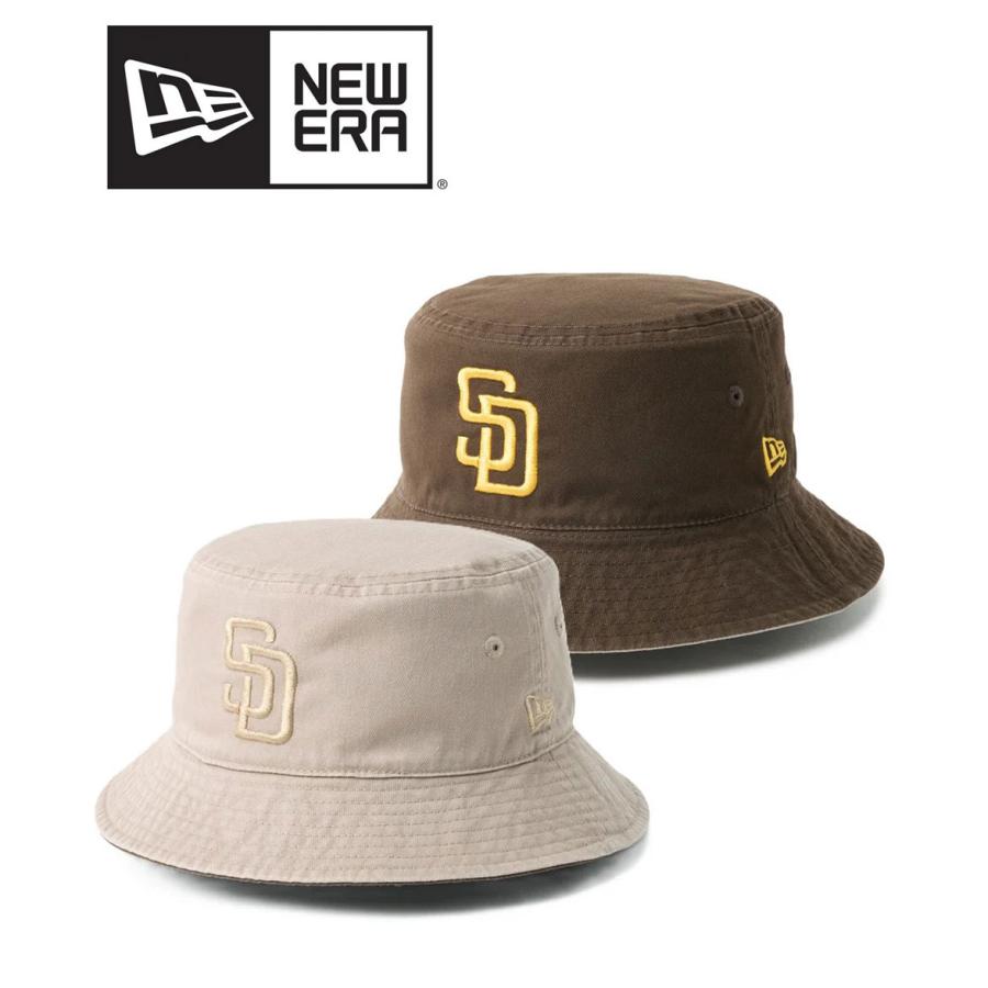NEW ERA ニューエラ バケットハット メンズ レディース Bucket Hat バケット01 リバーシブル MLB サンディエゴ パドレス 春夏 帽子 14744769 | NEW ERA