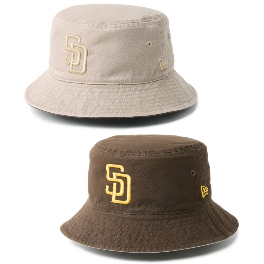 NEW ERA ニューエラ バケットハット メンズ レディース Bucket Hat バケット01 リバーシブル MLB サンディエゴ パドレス 春夏 帽子 14744769 | NEW ERA | 02