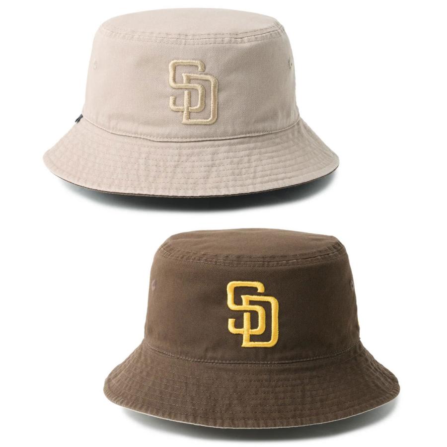 NEW ERA ニューエラ バケットハット メンズ レディース Bucket Hat バケット01 リバーシブル MLB サンディエゴ パドレス 春夏 帽子 14744769 | NEW ERA | 04