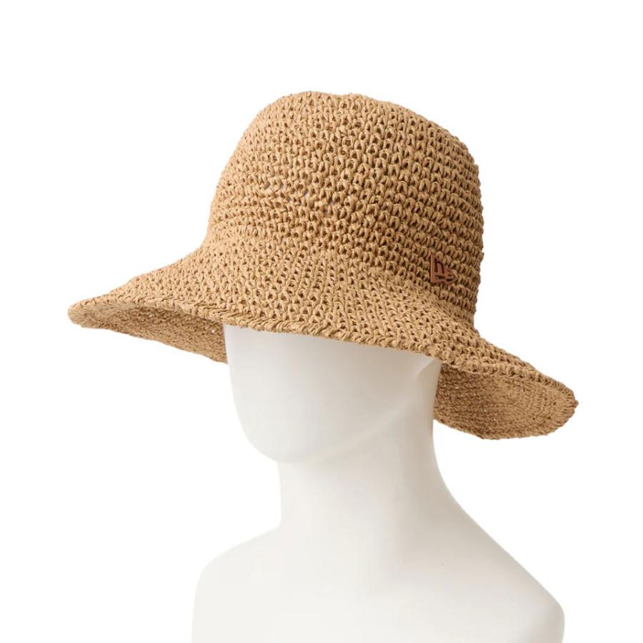 NEW ERA ニューエラ ハット メンズ レディース アドベンチャーハット ワイドブリム Paper Crochet Hat 春夏 麦わら風 つば広 帽子 UV対策 14744802 | NEW ERA | 02