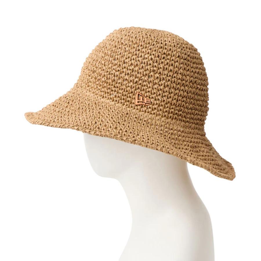 NEW ERA ニューエラ ハット メンズ レディース アドベンチャーハット ワイドブリム Paper Crochet Hat 春夏 麦わら風 つば広 帽子 UV対策 14744802 | NEW ERA | 03