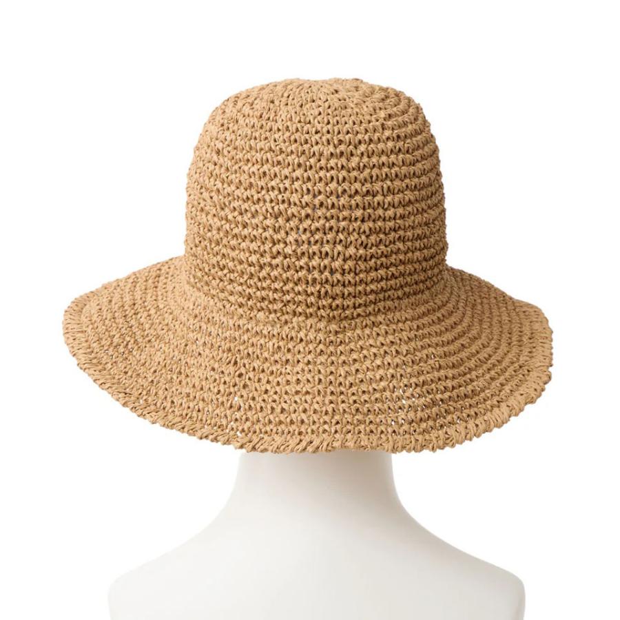 NEW ERA ニューエラ ハット メンズ レディース アドベンチャーハット ワイドブリム Paper Crochet Hat 春夏 麦わら風 つば広 帽子 UV対策 14744802 | NEW ERA | 07