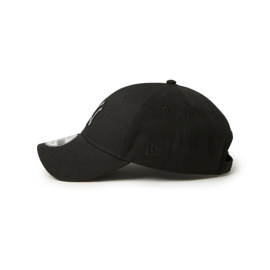 ニューエラ 9FORTY ラインストーン キャップ NY ヤンキース 帽子 黒 NEW ERA（ニューエラ） キャップ メンズ レディース 9FORTY ライン