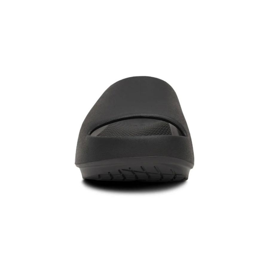 OOFOS ウーフォス OOahh+ ウーアープラス Black 200111 リカバリーサンダル メンズ レディース サンダル ブラック 疲労回復 軽量 春夏 | OOFOS | 06