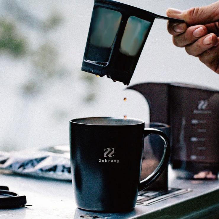 ゼブラン 真空二重マグコーヒーメーカー Zebrang コーヒーカップ コーヒーフィルター コーヒー ドリッパー キャンプ アウトドア UL |  | 02