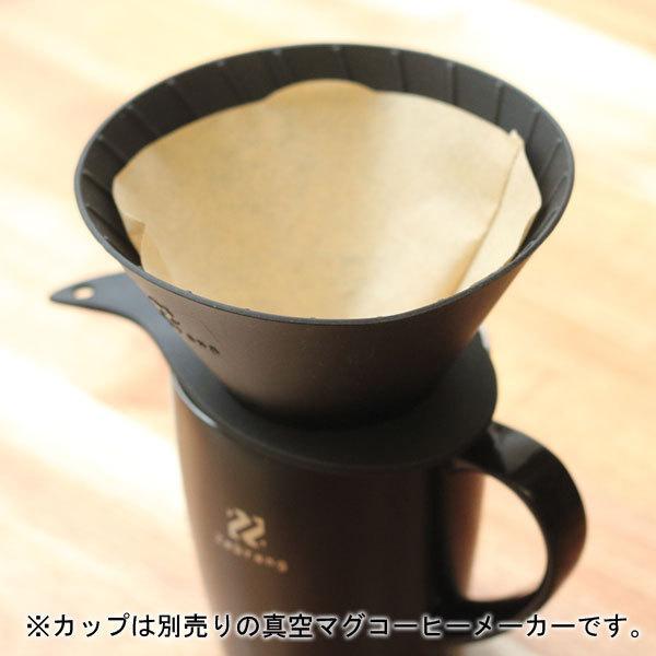 ゼブラン V60 フラットドリッパー 2 Zebrang Zebrang 折りたたみ コーヒー コーヒーフィルター ドリッパー キャンプ アウトドア 一人コーヒー UL｜protocol｜08