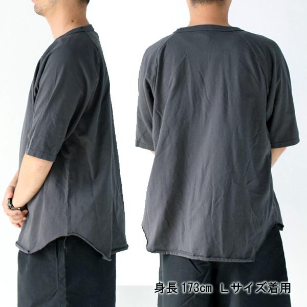 日本製 Tシャツ 無地 メンズ 5分袖 大きいサイズ メンズ ワラワラスポーツ WALLA WALLA SPORT 1/2 LOOSE BASEBALL TEE カットソー 5分袖 | WALLA WALLA SPORT | 13