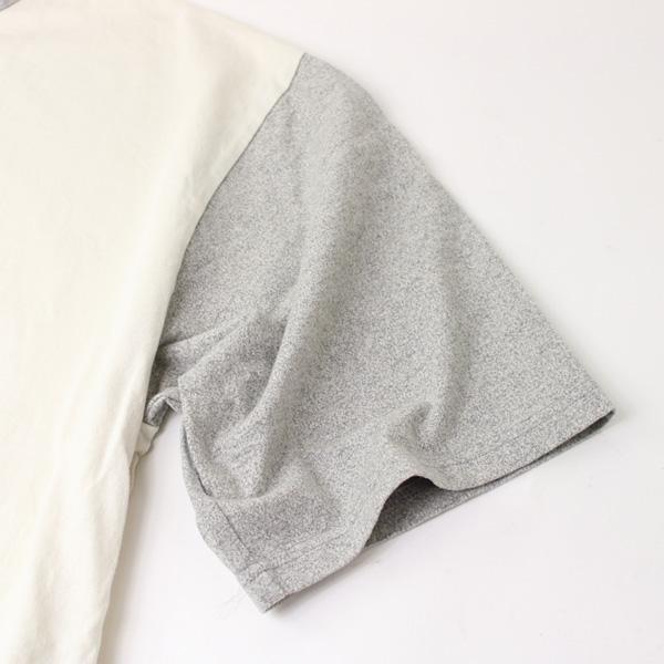 日本製 Tシャツ 無地 メンズ 5分袖 大きいサイズ ワラワラスポーツ WALLA WALLA SPORT  2トーン カットソー 5分袖 | WALLA WALLA SPORT | 05