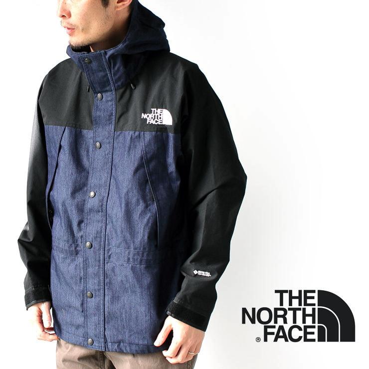 ノースフェイス デニム マウンテンパーカー メンズ THE NORTH FACE