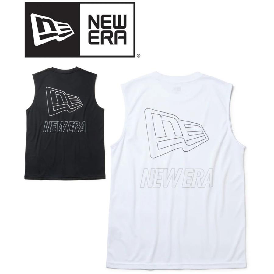 NEW ERA ニューエラ Tシャツ メンズ 半袖 PA SL TECH TEE FandW 春夏 テックTシャツ 吸汗速乾 軽量 スポーツ カジュアル | NEW ERA