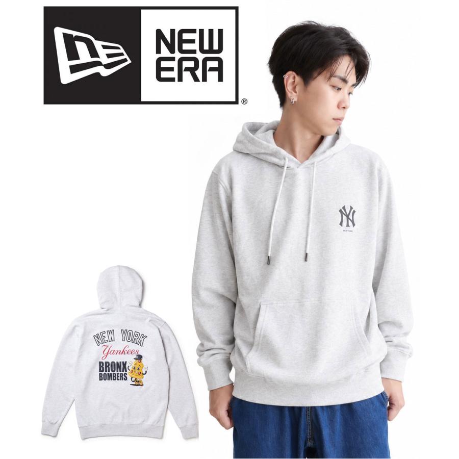 NEW ERA ニューエラ スウェット プルオーバー フーディー ニューヨーク・ヤンキース BBピザ 15129288 メンズ レディース パーカー MLB 裏毛 ストリート | NEW ERA