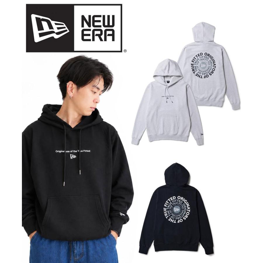 NEW ERA ニューエラ SW PO HOODIE CIRCLE OOTTF メンズ レディース スウェット プルオーバー フーディー パーカー サークルロゴ 裏毛 ストリート 秋冬 | NEW ERA