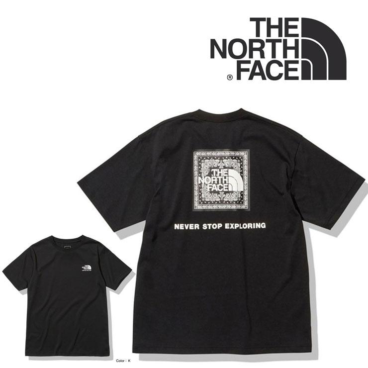 ノースフェイス tシャツ THE NORTH FACE Bandana Square Logo Tee