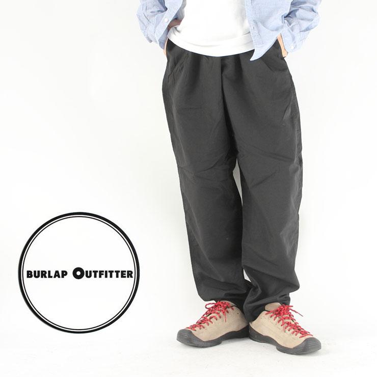 BURLAP OUTFITTER バーラップアウトフィッター トレック パンツ メンズ パンツジョガーパンツ イージーパンツ アウトドアブランド | BURLAP OUTFITTER