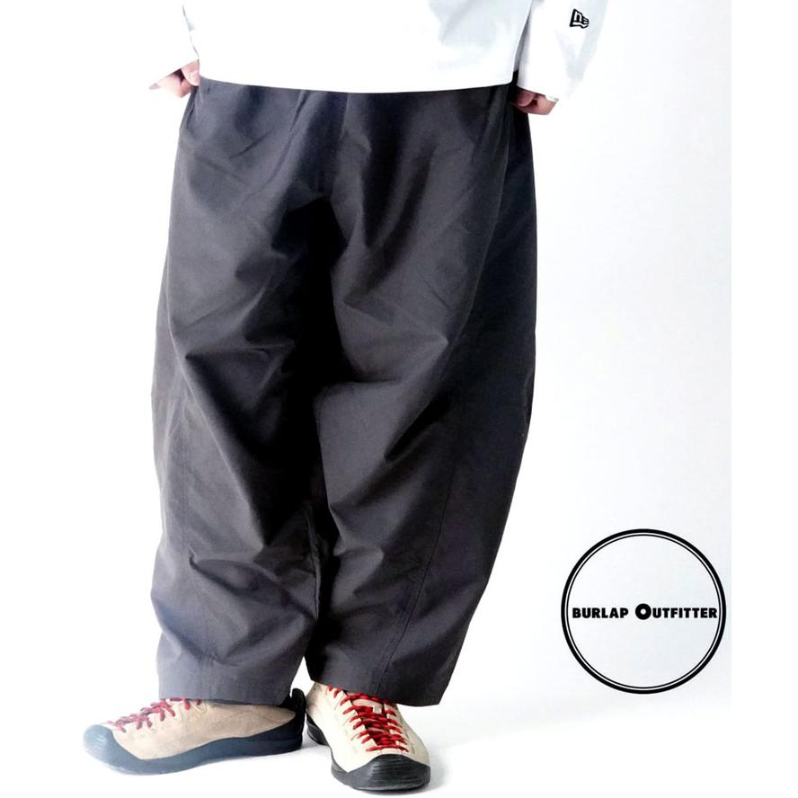爆買 / BURLAP OUTFITTER バーラップアウトフィッター ISLAND PANTS アイランドパンツ サプレックスナイロン Raven BO060130 | BURLAP OUTFITTER